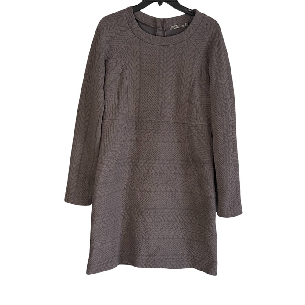 Prana Purple/Gray Mini Dress